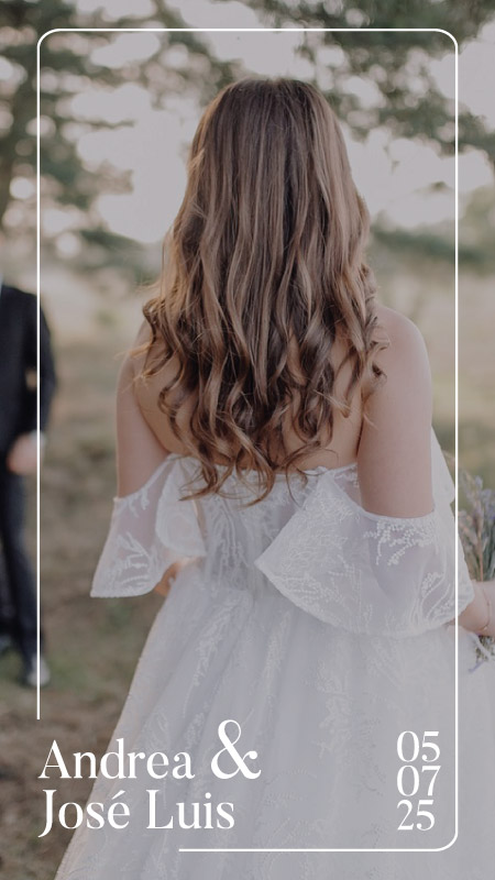 Featured image for Filtro de Instagram para bodas Andrea